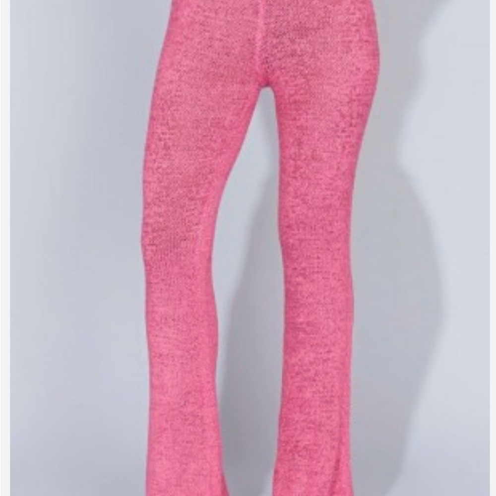 Meshki Pink Straight Leg Pants